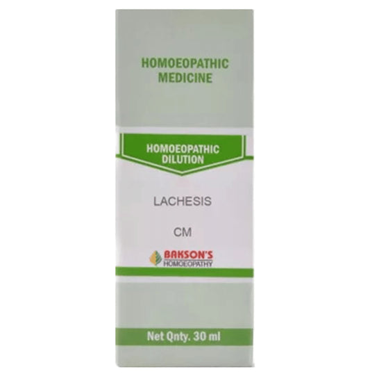 Bakson's Homeopathy Lachesis Dilution CM - Classic Derma