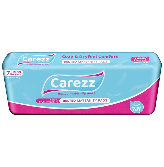 Carezz Belted Maternity Pads (7 Each) - Classic Derma