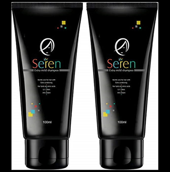 Seren Extra Mild Shampoo (100ml Each) - Classic Derma