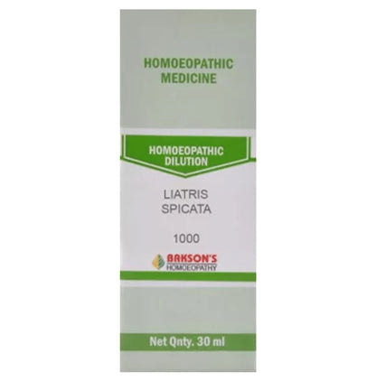 Bakson's Homeopathy Liatris Spicata Dilution 1000 CH - Classic Derma