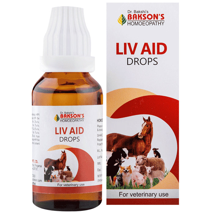 Bakson's Homeopathy Liv Aid Drop - Classic Derma