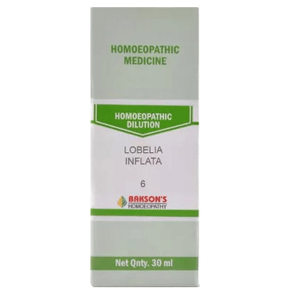 Bakson's Homeopathy Lobelia Inflata Dilution 6 CH - Classic Derma