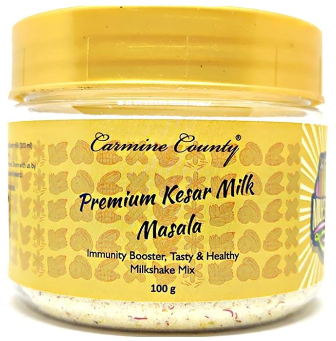 Carmine County Premium Kesar Milk Masala - Classic Derma