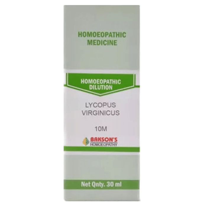 Bakson's Homeopathy Lycopus Virginicus Dilution 10M - Classic Derma