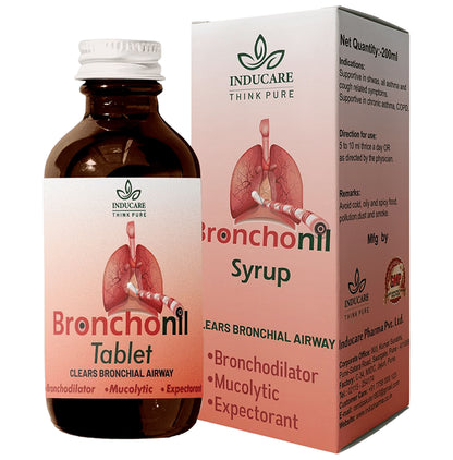 Inducare Pharma Bronchonil Syrup - Classic Derma