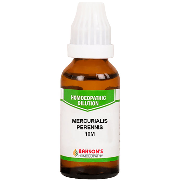 Bakson's Homeopathy Mercurialis Perennis Dilution 10M