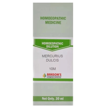 Bakson's Homeopathy Mercurius Dulcis Dilution 10M - Classic Derma