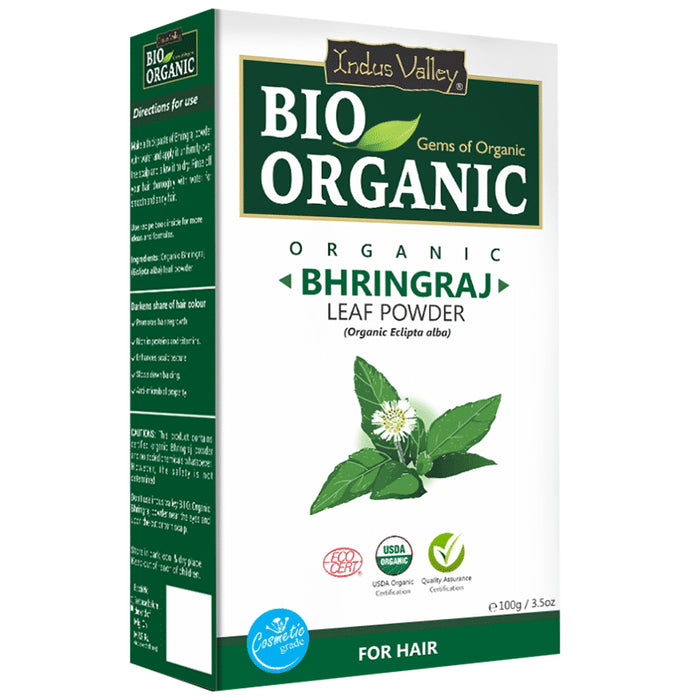 Indus Valley Bio Organic Bhringraj Leaf Powder - Classic Derma