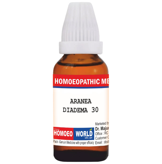 Dr. Majumder Homeo World Aranea Diadema Diltution(30ml Each) 30 - Classic Derma