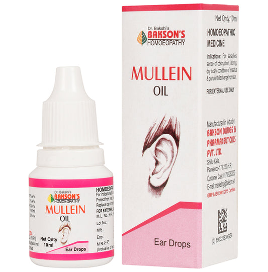 Bakson's Homeopathy Mullein Oil - Classic Derma