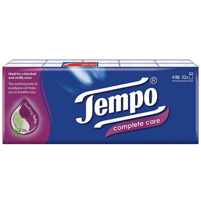 Tempo Handkerchief 4Ply Complete Care - Classic Derma