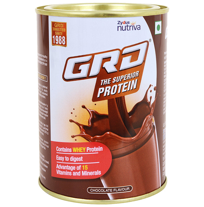 GRD Whey Protein with Vitamins & Minerals | Flavour Powder Chocolate - Classic Derma
