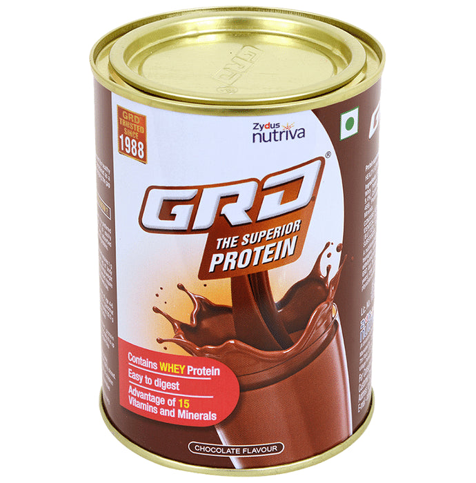 GRD Whey Protein with Vitamins & Minerals | Flavour Powder Chocolate
