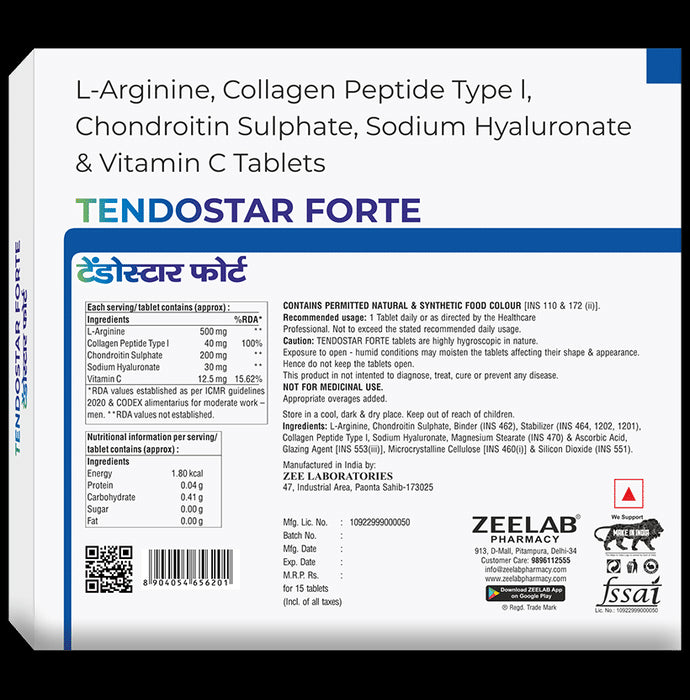 Tendostar Forte Tablet