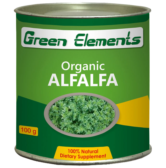 Green Elements Organic Alfalfa Powder - Classic Derma