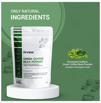 Nirvasa Green Coffee Bean Powder (100gm Each)