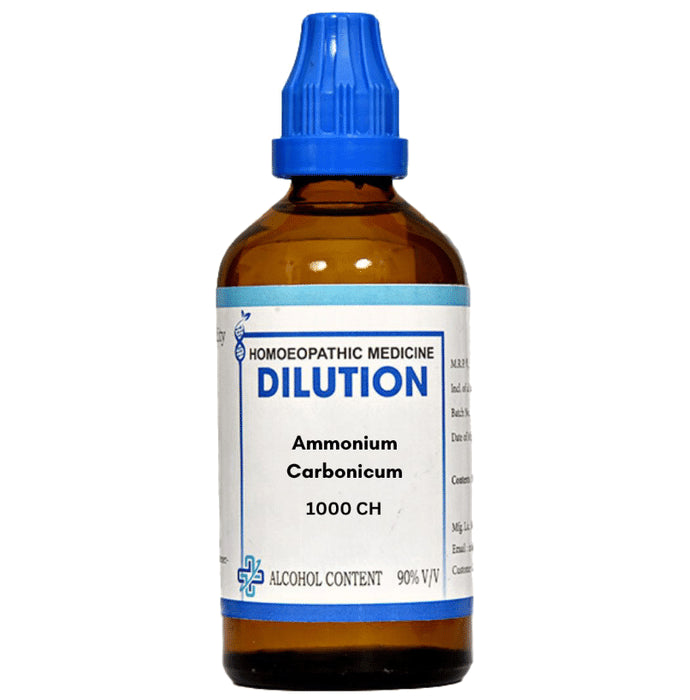 LDD Bioscience Ammonium Carbonicum Dilution 1000 CH - Classic Derma