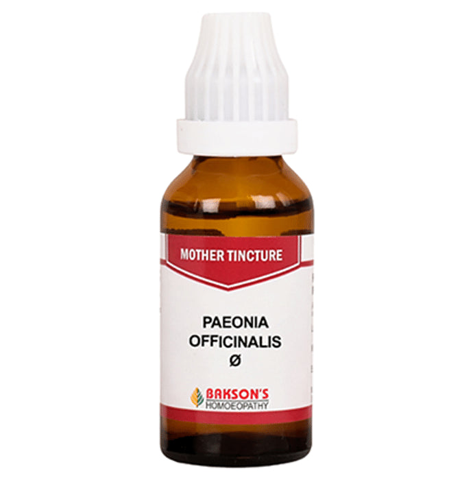 Bakson's Homeopathy Paeonia Officinalis Mother Tincture Q