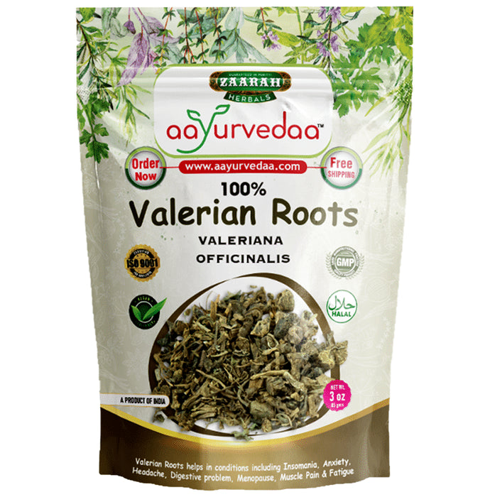 Zaarah Herbals Aayurvedaa 100% Valerian Root - Classic Derma