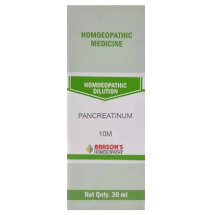 Bakson's Homeopathy Pancreatinum Dilution 10M - Classic Derma