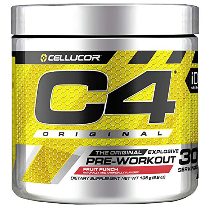 Cellucor C4 The Original Explosive Pre-Workout Fruit Punch - Classic Derma