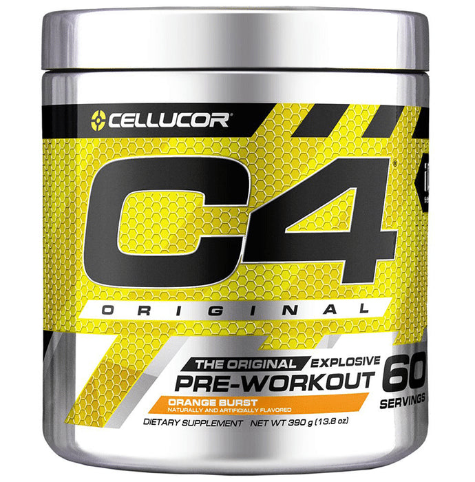 Cellucor C4 The Original Explosive Pre-Workout Orange Burst - Classic Derma