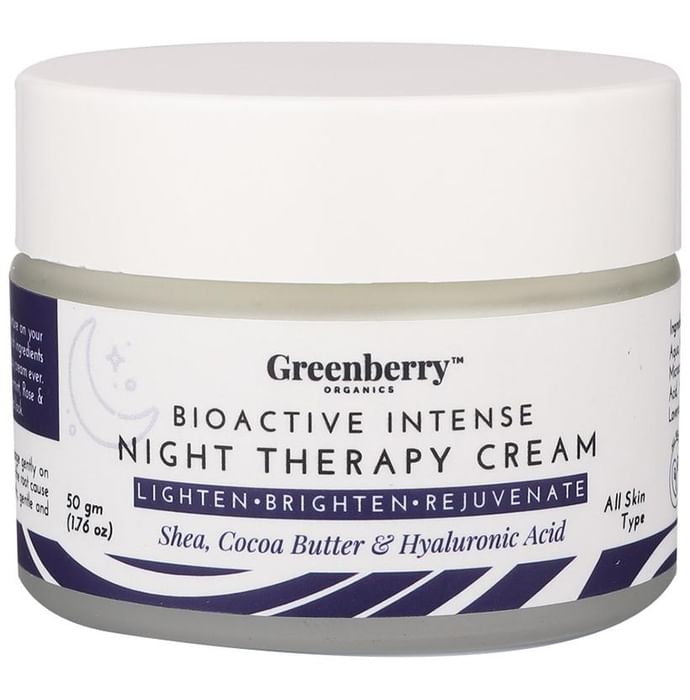 Greenberry Organics Bio-Active Intense Night Therapy Cream - Classic Derma