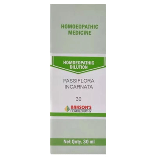 Bakson's Homeopathy Passiflora Incarnata Dilution 30 - Classic Derma