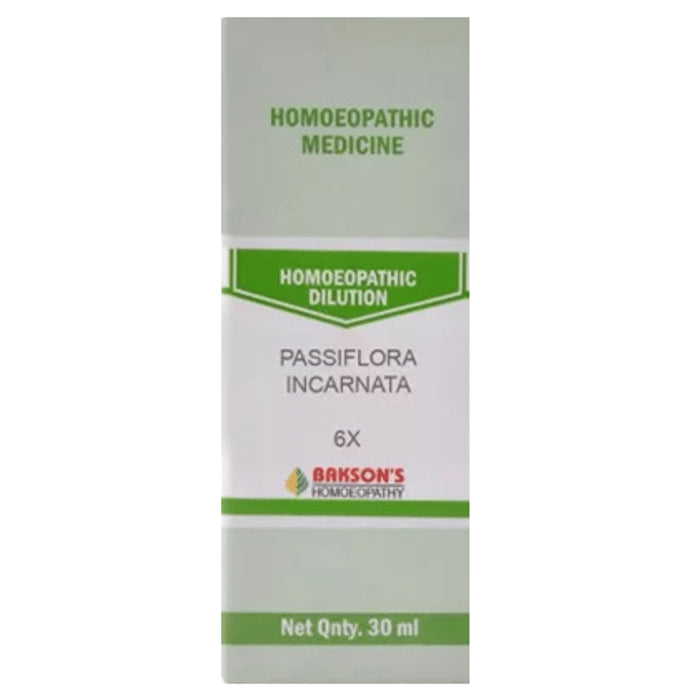 Bakson's Homeopathy Passiflora Incarnata Dilution 6X - Classic Derma