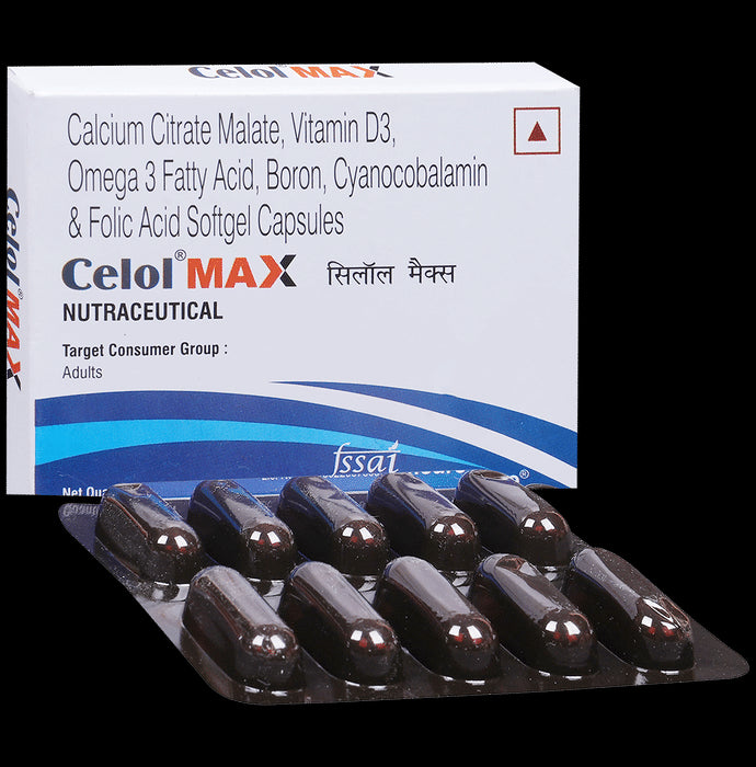 Celol Max Soft Gelatin Capsule - Classic Derma