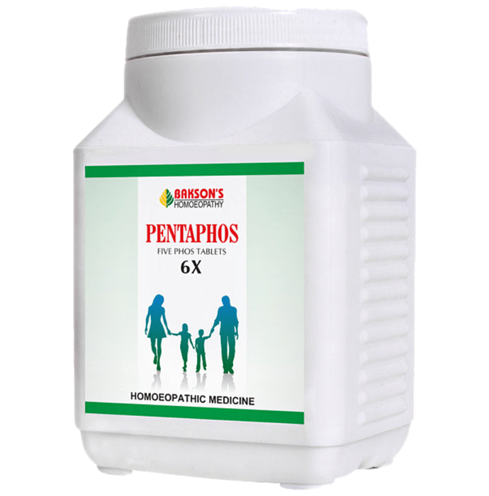 Bakson's Homeopathy Pentaphos Tablet 6X - Classic Derma
