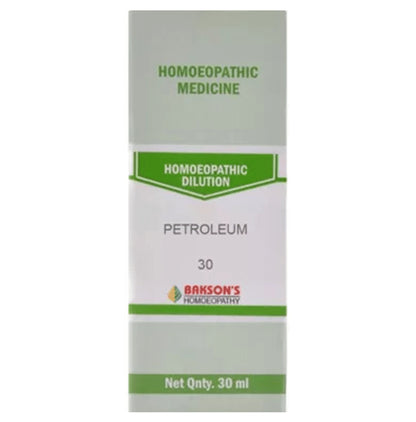 Bakson's Homeopathy Petroleum Dilution 30 - Classic Derma