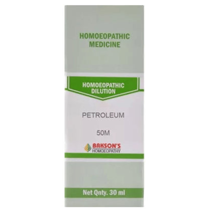 Bakson's Homeopathy Petroleum Dilution 50M - Classic Derma