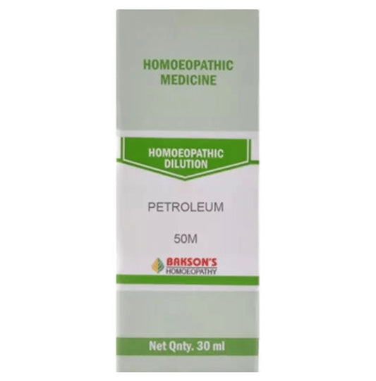 Bakson's Homeopathy Petroleum Dilution 50M - Classic Derma