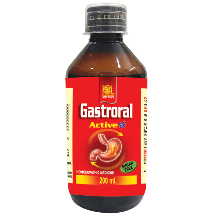 Sett Dey Gastroral Sugar Free Syrup - Classic Derma