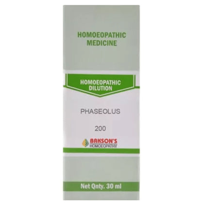 Bakson's Homeopathy Phaseolus Dilution 200 - Classic Derma