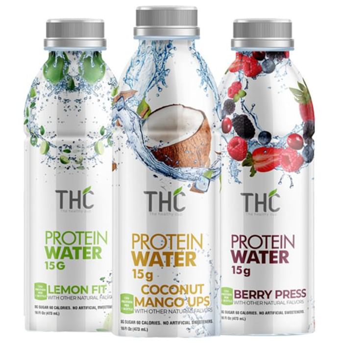 THC Protein Water Variety Pack (473ml Each) - Classic Derma