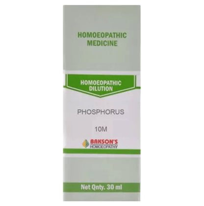 Bakson's Homeopathy Phosphorus Dilution 10M - Classic Derma