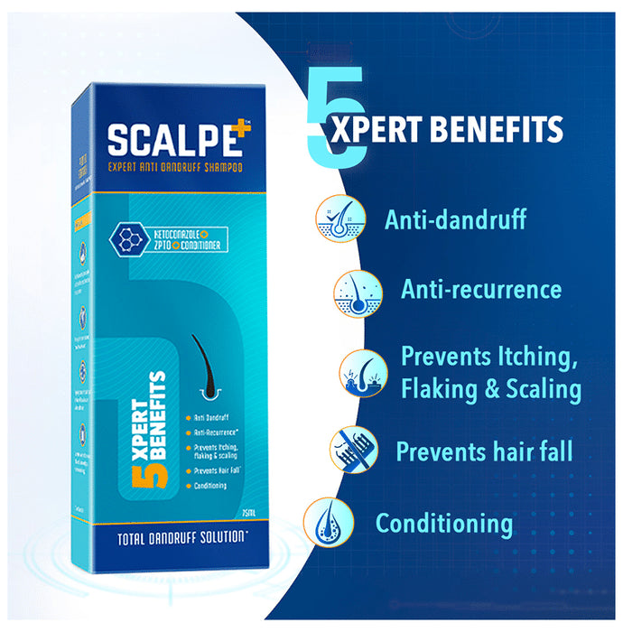 Scalpe+ Expert Anti Dandruff | Hair Care Shampoo