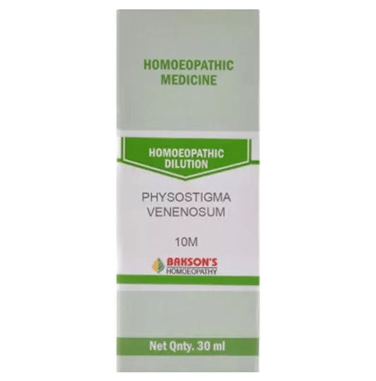 Bakson's Homeopathy Physostigma Venenosum Dilution 10M - Classic Derma