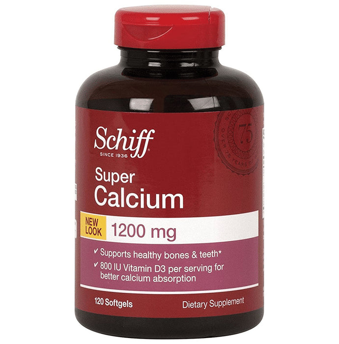 Schiff Super Calcium 1200mg Softgel - Classic Derma