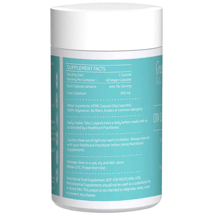 GreenOpia Naturals Cow Colostrum Vegan Capsule