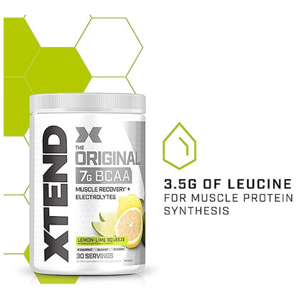 Scivation Xtend The Original 7G BCCA Pre-Workout Powder Powder Lemon Lime Squeeze