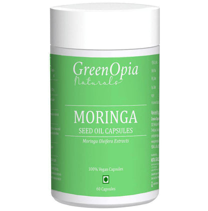 GreenOpia Naturals Moringa Seed Oil Capsule - Classic Derma