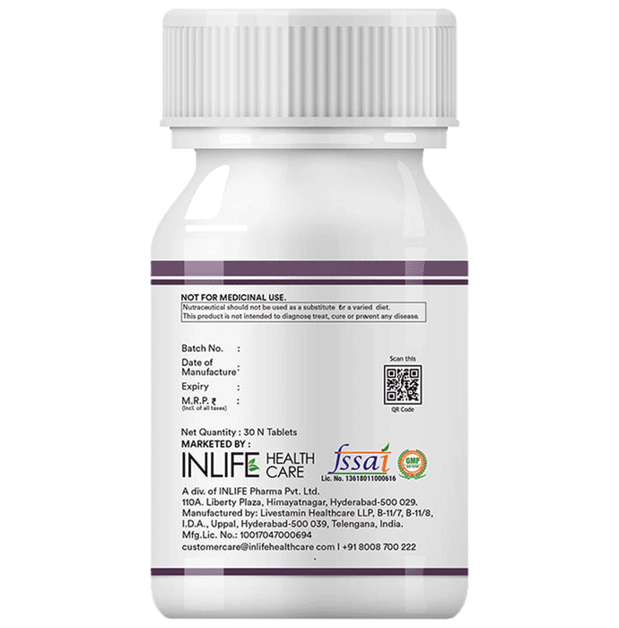 Inlife Coenzyme Q10 for Heart Health | Chewable Tablet