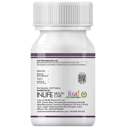 Inlife Coenzyme Q10 for Heart Health | Chewable Tablet