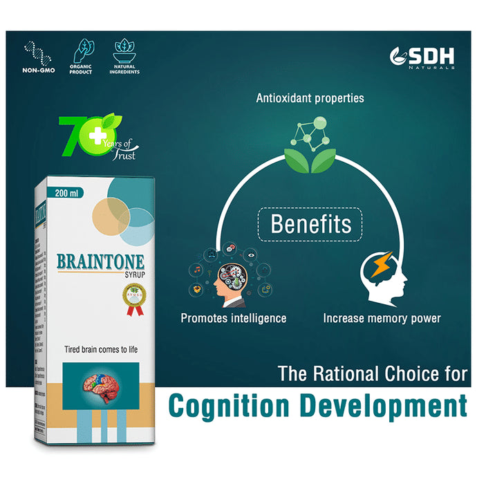 SDH Naturals Braintone Syrup