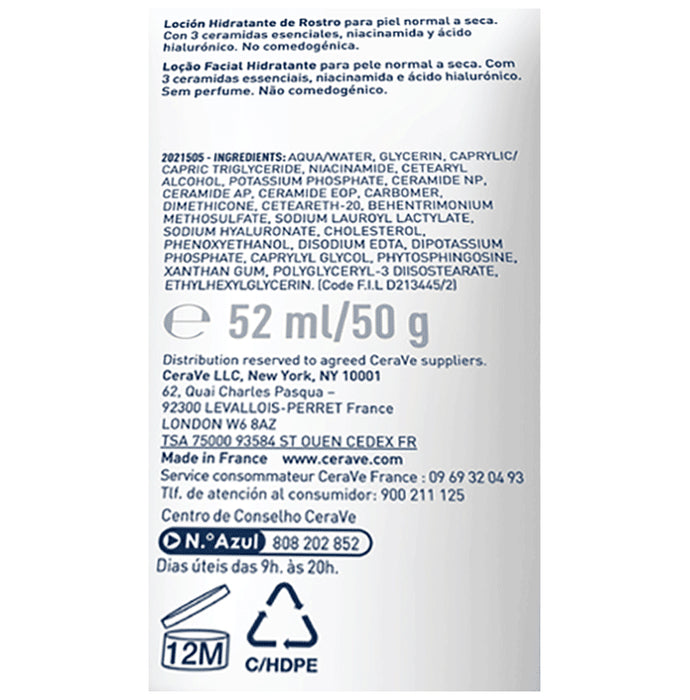 CeraVe PM Facial Moisturising Lotion