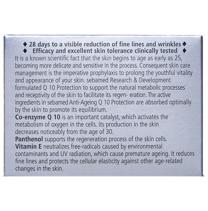 Sebamed Anti Ageing Q10 Protection | pH 5.5 for Healthy Skin