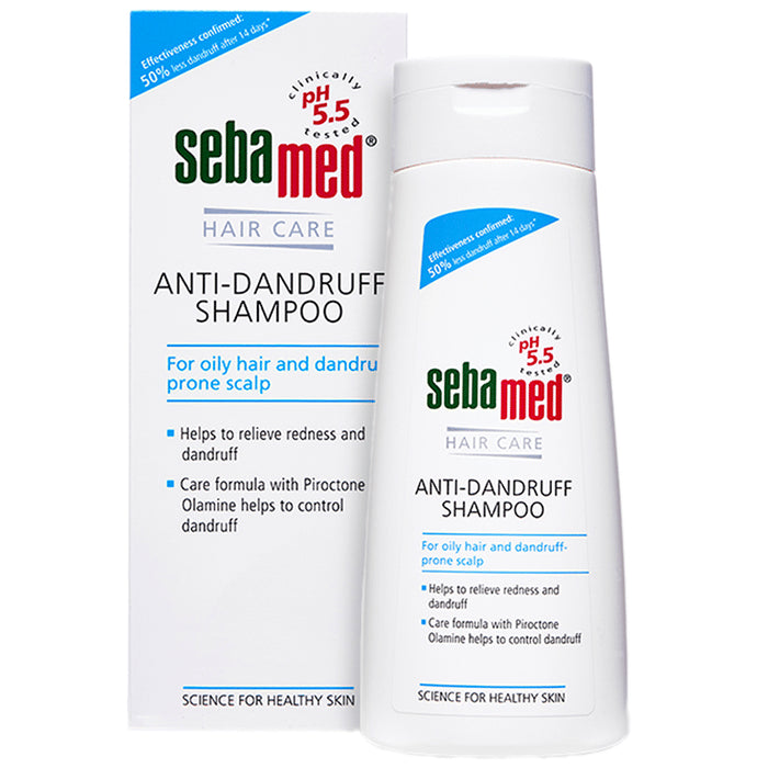 Sebamed Anti-Dandruff | Hair Care Shampoo | For Oily Hair & Dandruff Prone Scalp - Classic Derma